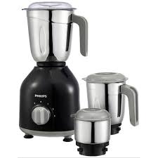 Philips HL7756/00 Kitchen Mixer (3 Steel Jar, 750 W Turbo motor, 2 years warranty)